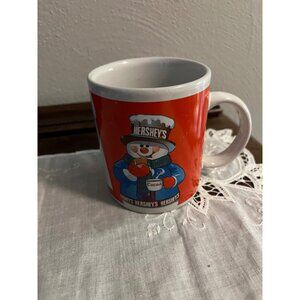Vintage Hershey’s Mug with Snowman with Smore